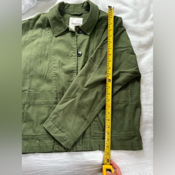 Madewell Drapey Pomeray Chore Jacket - Picture 8 of 9